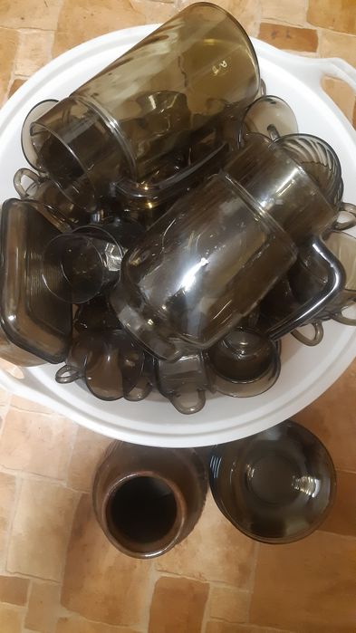 WYPRZEDAŻ! * Kolorowe szkło / Starocie..*