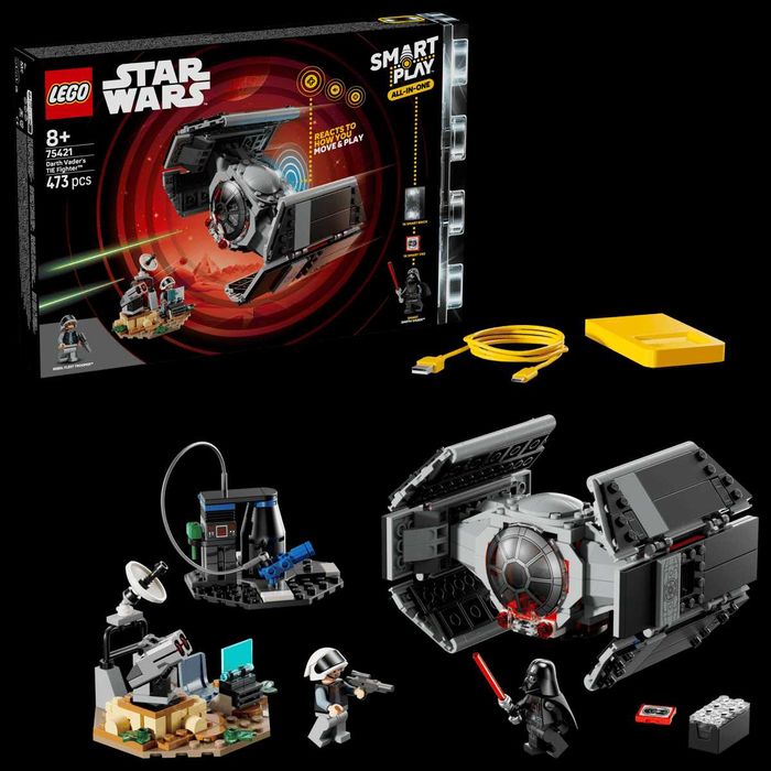 LEGO 75421 Star Wars SMART Play: Винищувач TIE Дарта Вейдера.: 3