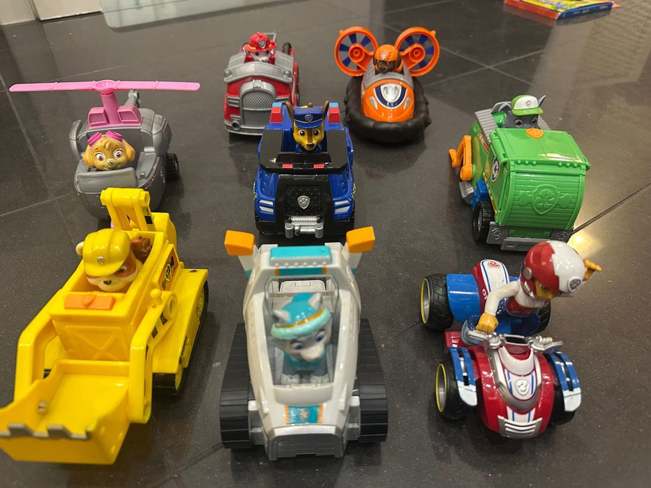 Oryginalne figurki i pojazdy Psi Patrol