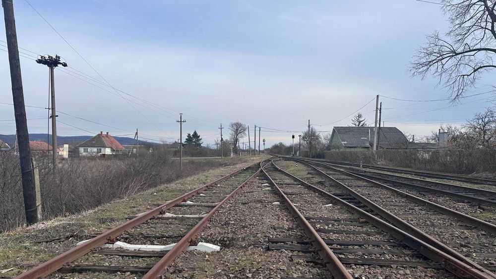 Ділянка 12 Га залізнична гілка 1435 / 1520 мм