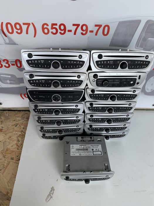 Магнитола  Renault. Меган Сценик Клио