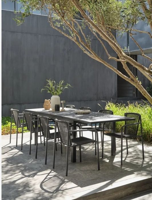Mesa jardim extensível
