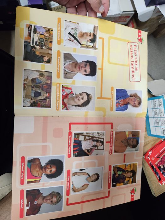 Caderneta completa Morangos com Açúcar 2006 + Poster Central