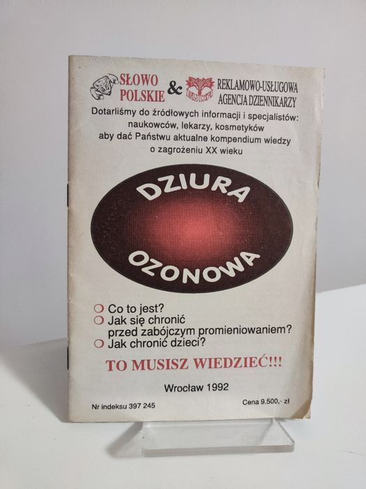 Dziura ozonowa Co to jest? To musisz wiedzieć 1992