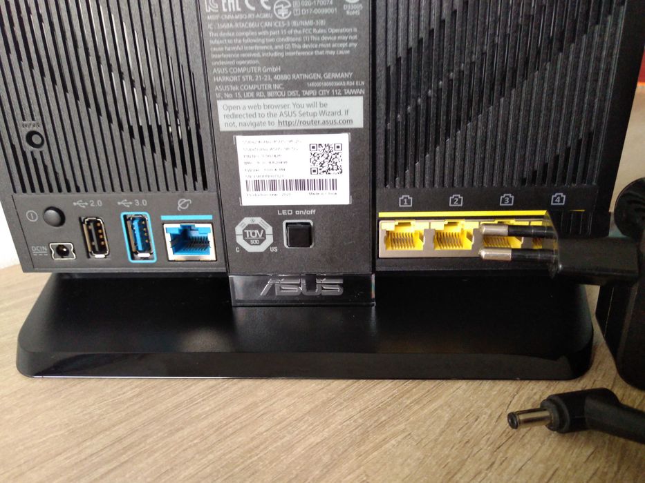 ASUS RT-AC86U gamingowy router AC2900 dual band AiMesh 2x usb max. 2900 mb/s