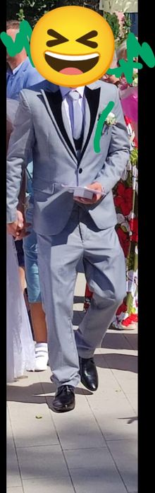 Garnitur męski ze spodniami