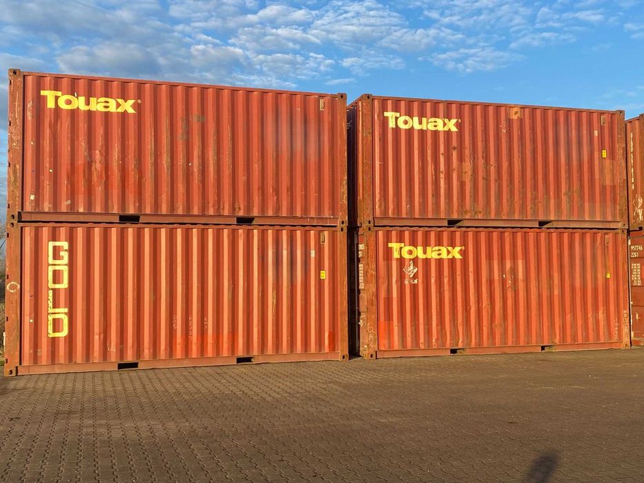 Kontener morski 20DV używany | Szczelny – Transport Cała Polska