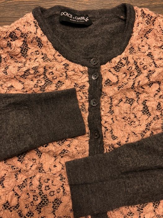 Sweterek Dolce&Gabbana r. M piekny szlachetny