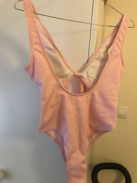 Fato de banho cor de rosa