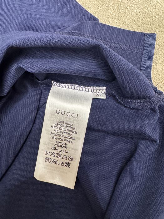 Polo Gucci XL azul