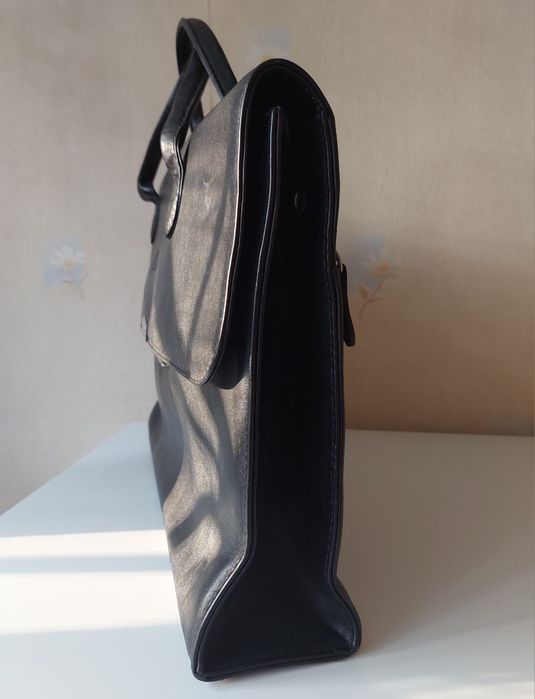 Сумка-портфель шкіряний TEGRAN унісекс