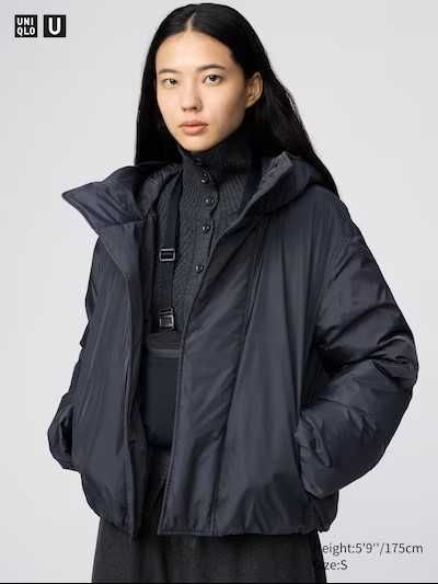 Куртка Uniqlo puffertech 211 480064 (08 DARK GREY)