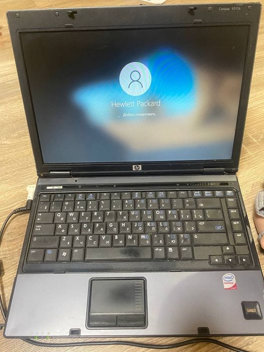 Ноутбук HP intel core 2 duo, 4 гб оперативна,149 гб жорсткий