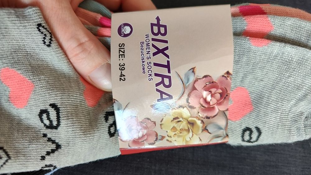 Skarpety 39-42 walentynki