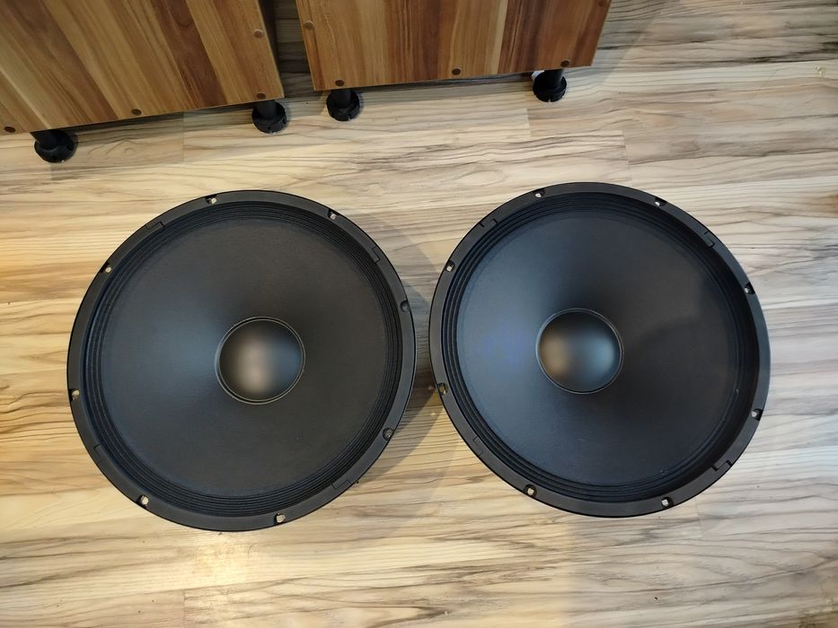 Głosniki basowe do Open Baffle. Selenium 15 cali,Saba greencone