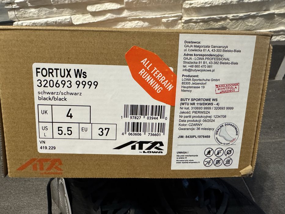 Buty trekingowe damskie lowa fortux WS