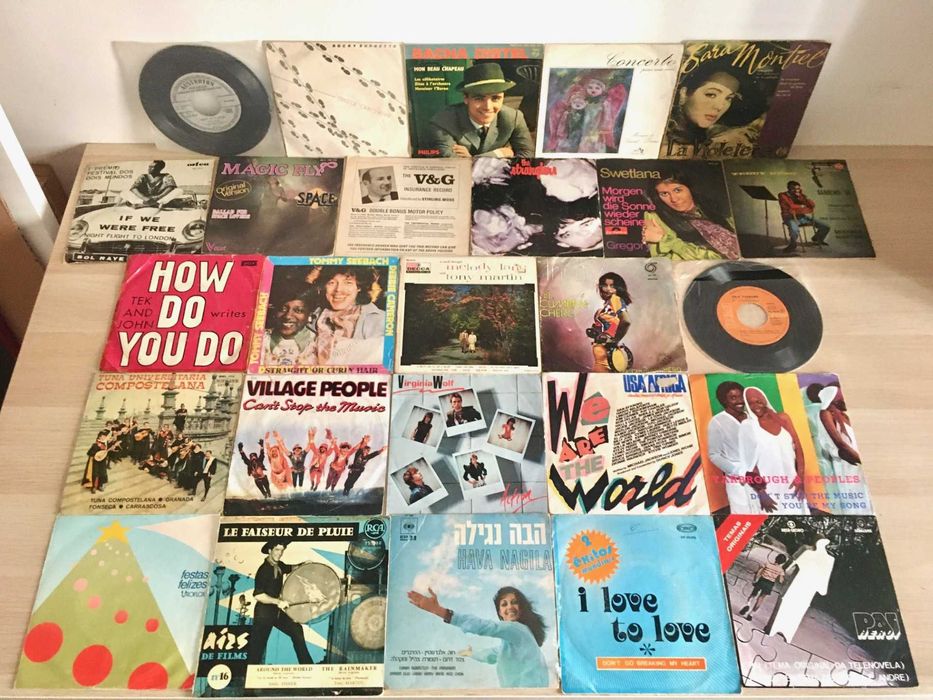 Discos de vinil singles - 2€ cada