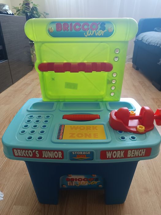Bancada de Ferramentas Bricco's Junior + Kit Extra Oferta (Como Nova)