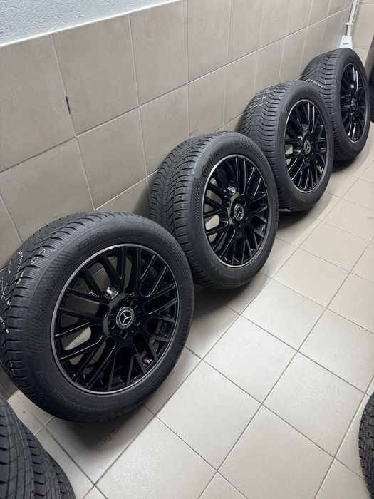R-19 зима Mercedes,оригінал для моделей Мерседес:GLE GLS GL ML R w167 v167 w166 w164 взутий у шини Continental Winter Contact TS 870 P 255/50/R19