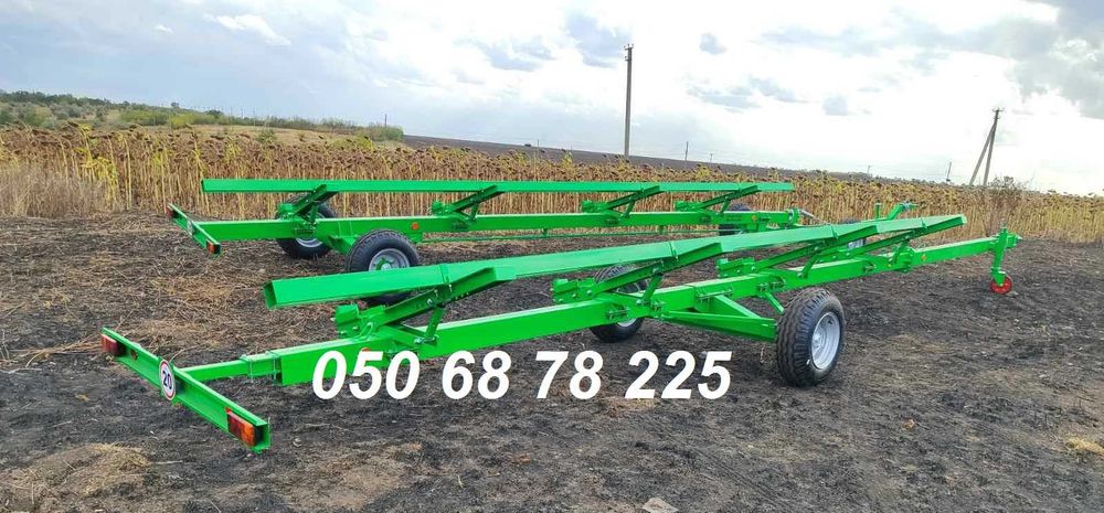 Візок для жниварок,тележка для жатки 6-12 м Claas, Case, JOHN DEERE