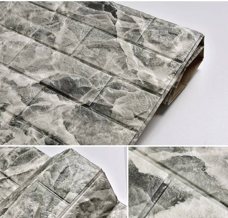 Розпродаж! Самоклеюча декоративна 3Д панель ПВХ обої самоклеючі панелі