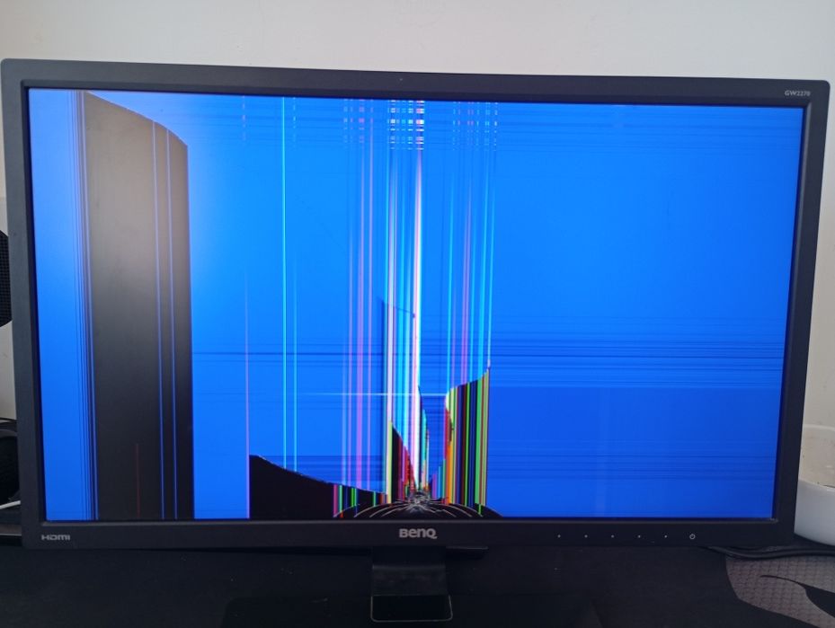 Monitor BenQ 22 Polegadas Danificado