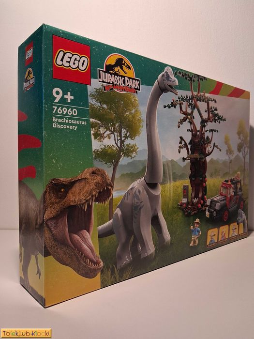Lego Jurassic World [76960] - Odkrycie brachiozaura [NOWY]