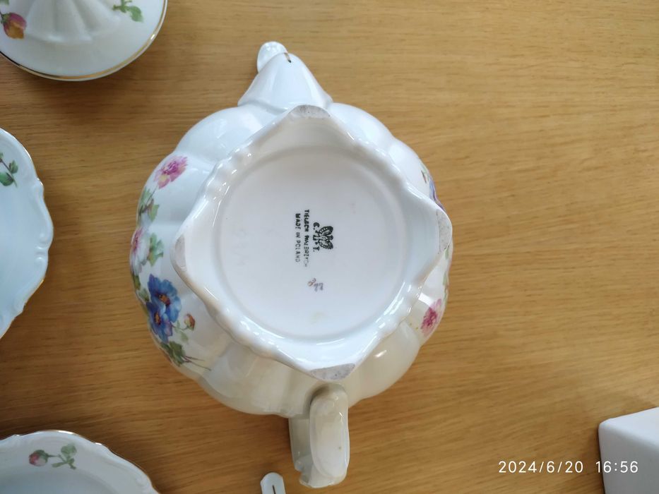 Komplet do kawy firmy C.T. Tielsch Wałbrzych