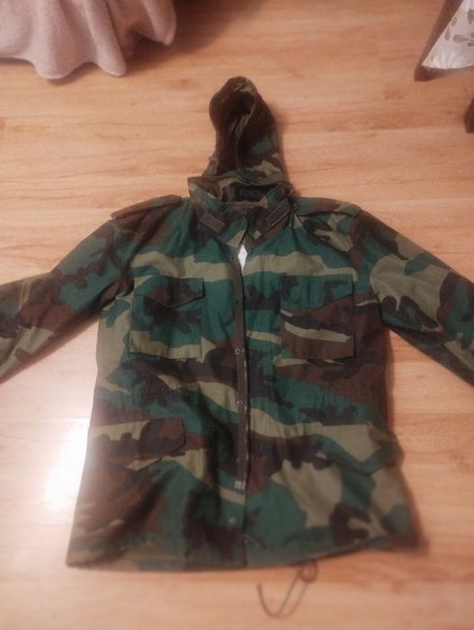 Kurtka wojskowa woodland m65