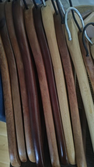 Wieszaki drewniane 12 szt.