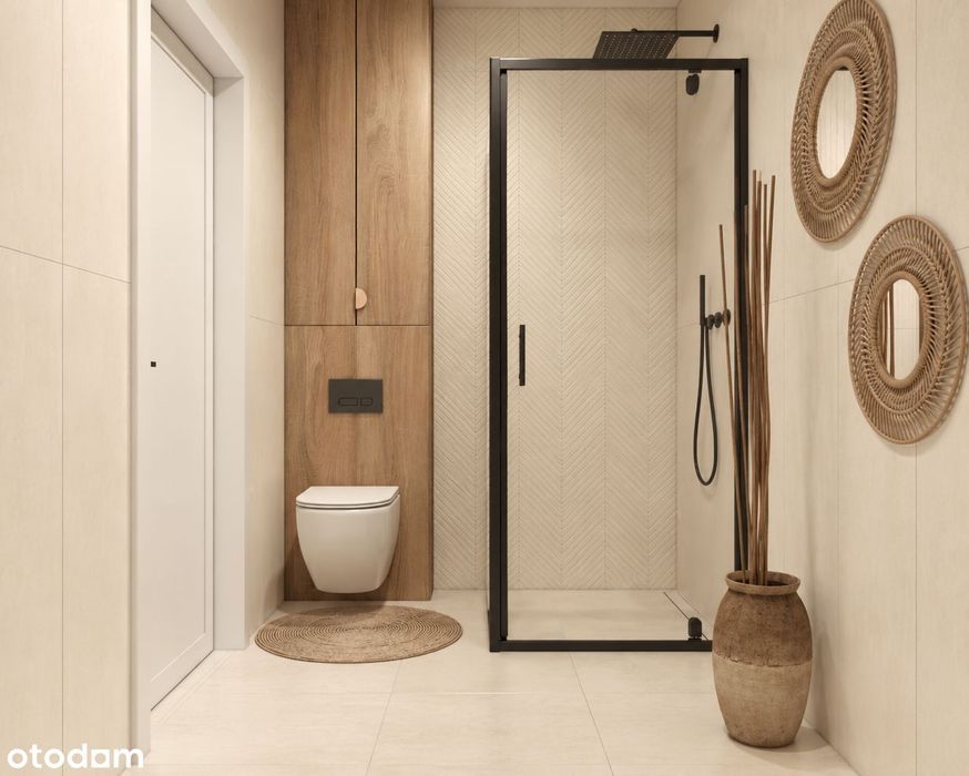 61m² w nowym budownictwie 1 piętro.