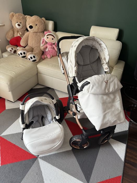 Wozek dzieciecy Junama 3w1 super stan!!