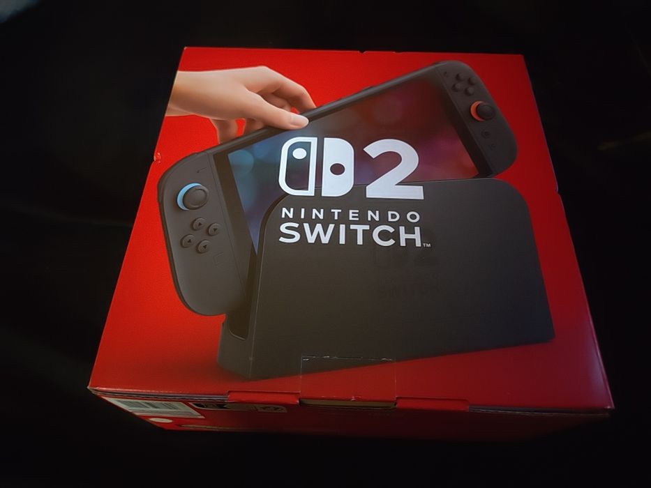 Vendo nintendo switch 2 nova com garantia de 3 anoss
