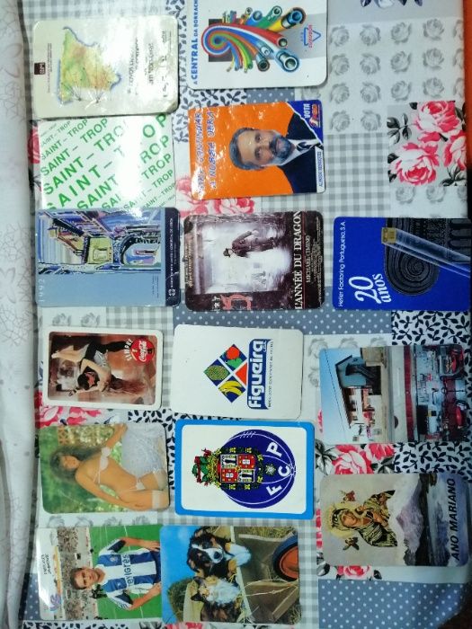 Calendários diversos anos 80/90