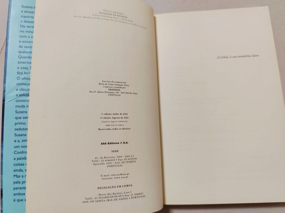 Livro: Susana em Lágrimas de Alona Kimhi