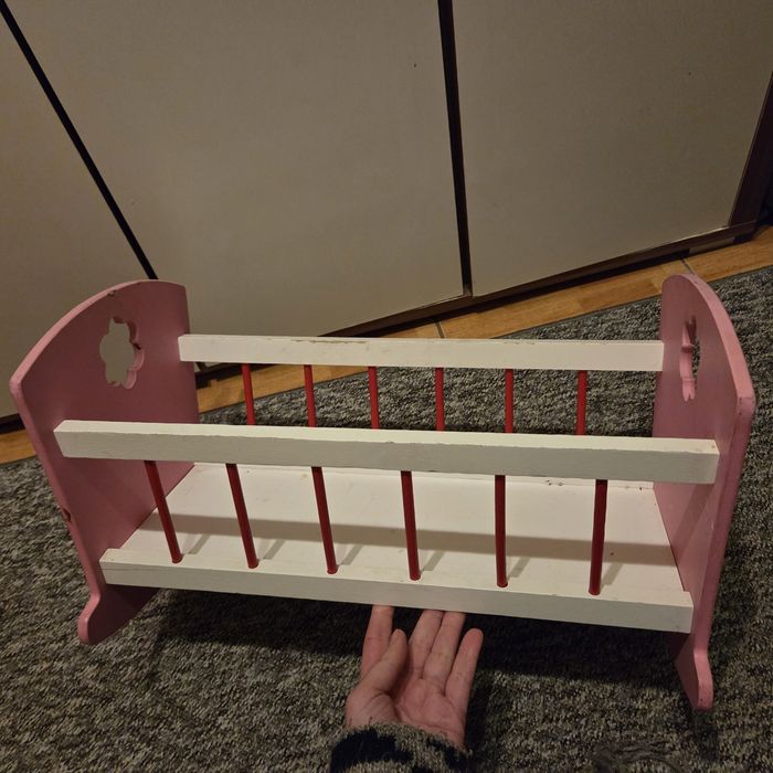 Lozeczko kolyska dla lalek