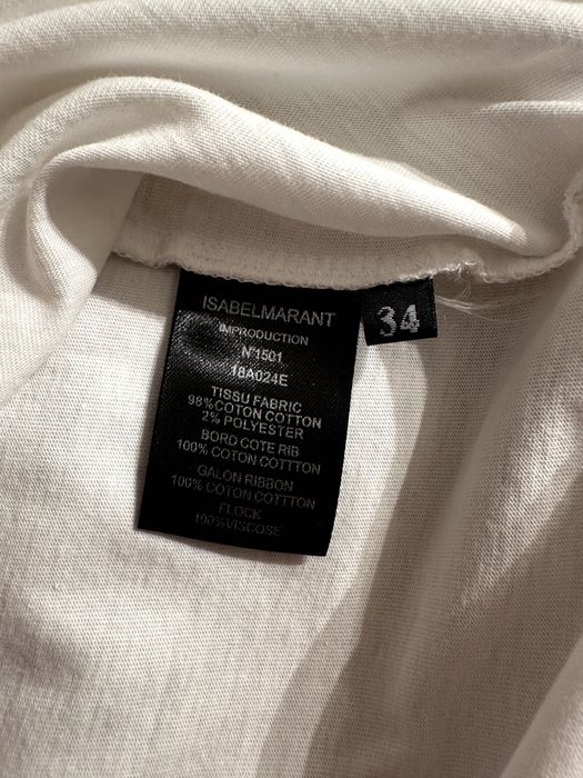 Koszulka damska Isabel Marant rozmiar 34 biała z metka
