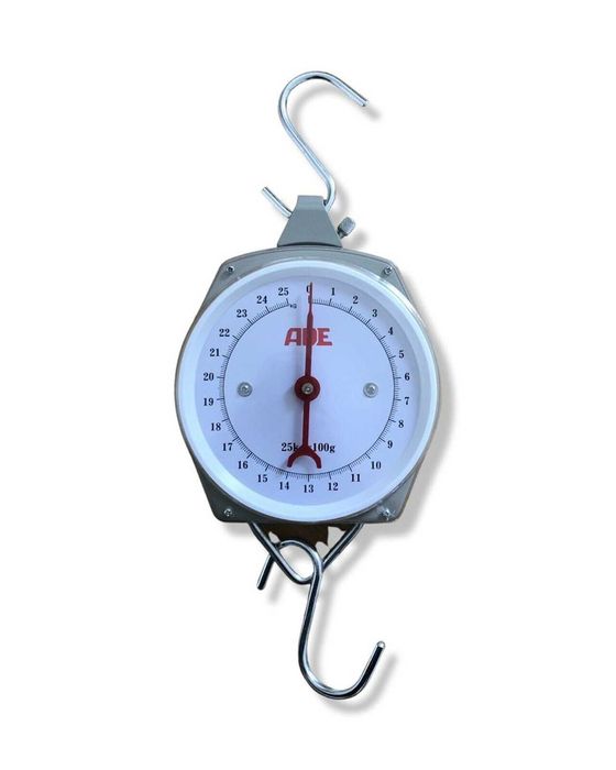 ADE M114800 STALOWA WAGA zawieszana hakowa DO 25kg NrW1