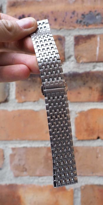 Bransoleta do zegarka stalowa 22 mm