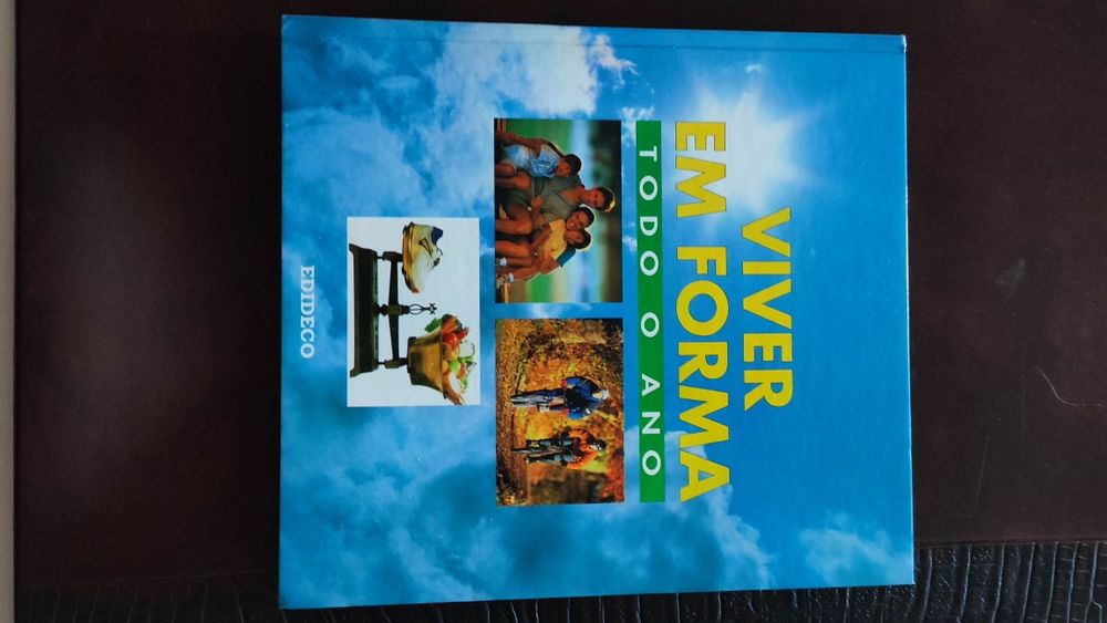 2 livros "Viver em forma todo o ano + Dieta e Nutrição"