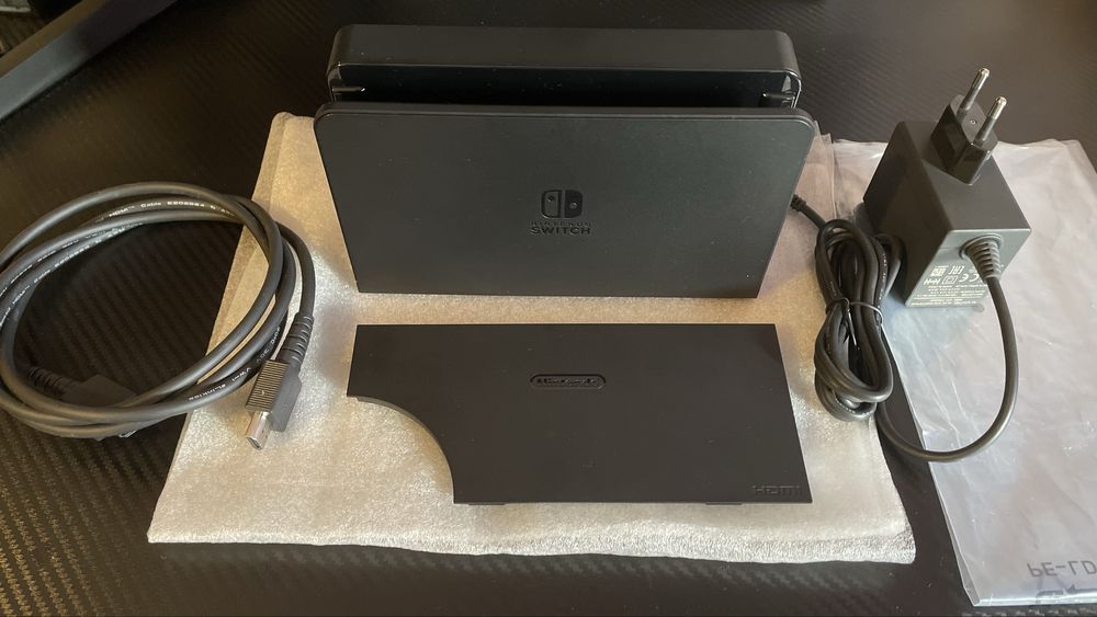 Dock Switch Oled + Carregador + HDMI