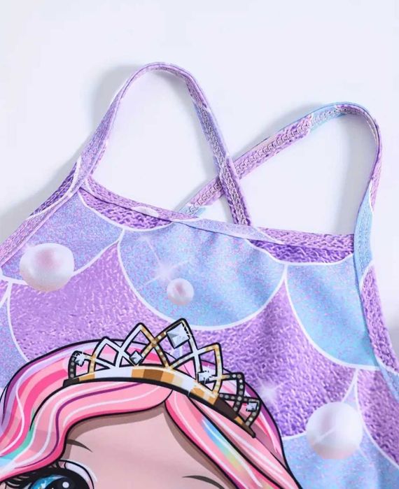 Nowy kostium strój kąpielowy, r. 110/116 + czepek! kąpielówki basen