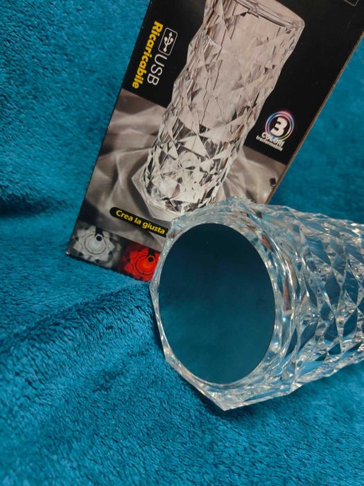 Candeeiro Led Touch Cristal Diamond!