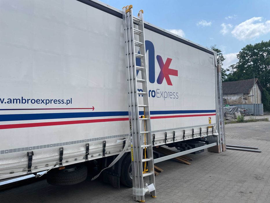Drabina aluminiowa wielofunkcyjna profesjonalna ALVE FORTE PROFI PLUS 3x14 11,50m 150kg