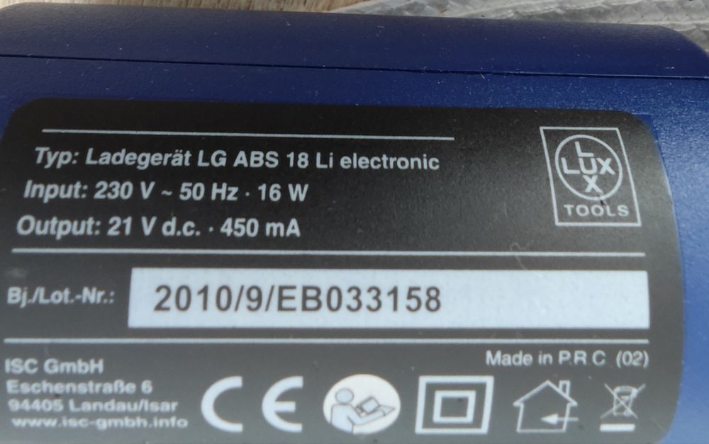 Ładowarka Do Akumulatorów Lux Tools