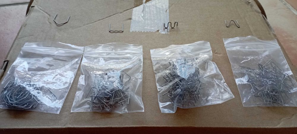 Pistola soldar plasticos agrafes