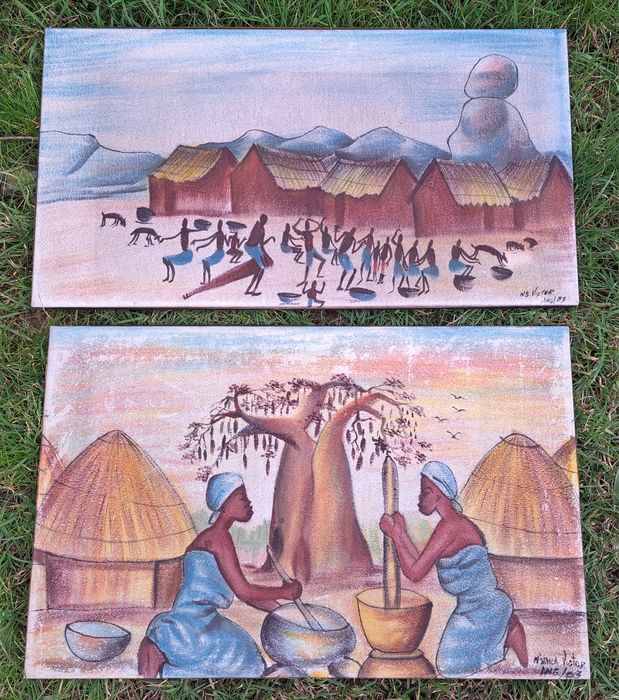 2 Pinturas Africanas