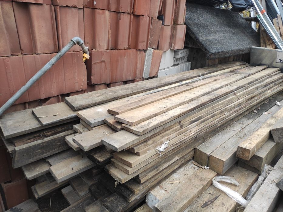 Deski szalunkowe zwykłe i calowe i więźbowe dachowe