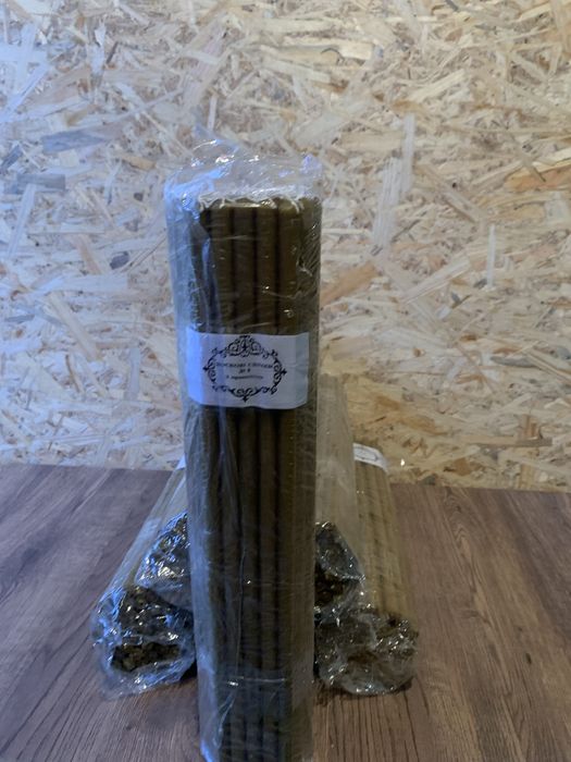 Свічки воскові з прополісом