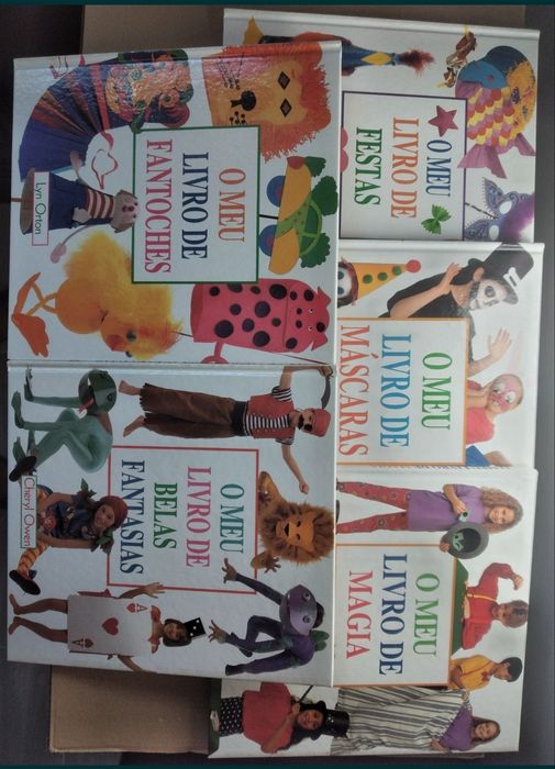 Fazer é fácil - I série tem 4 livros 20€ e II série tem 5 livros novos